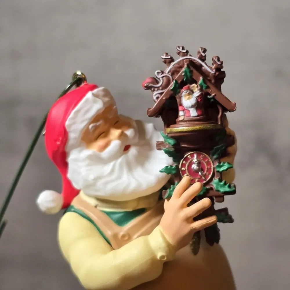 Hallmark Keepsake TOYMAKER SANTA Ornament 2019 Cuckoo Clock 20th in Series w Box